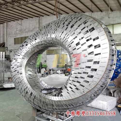 精品景观不锈钢镂空球雕塑 广西不锈钢镂空雕塑加工厂